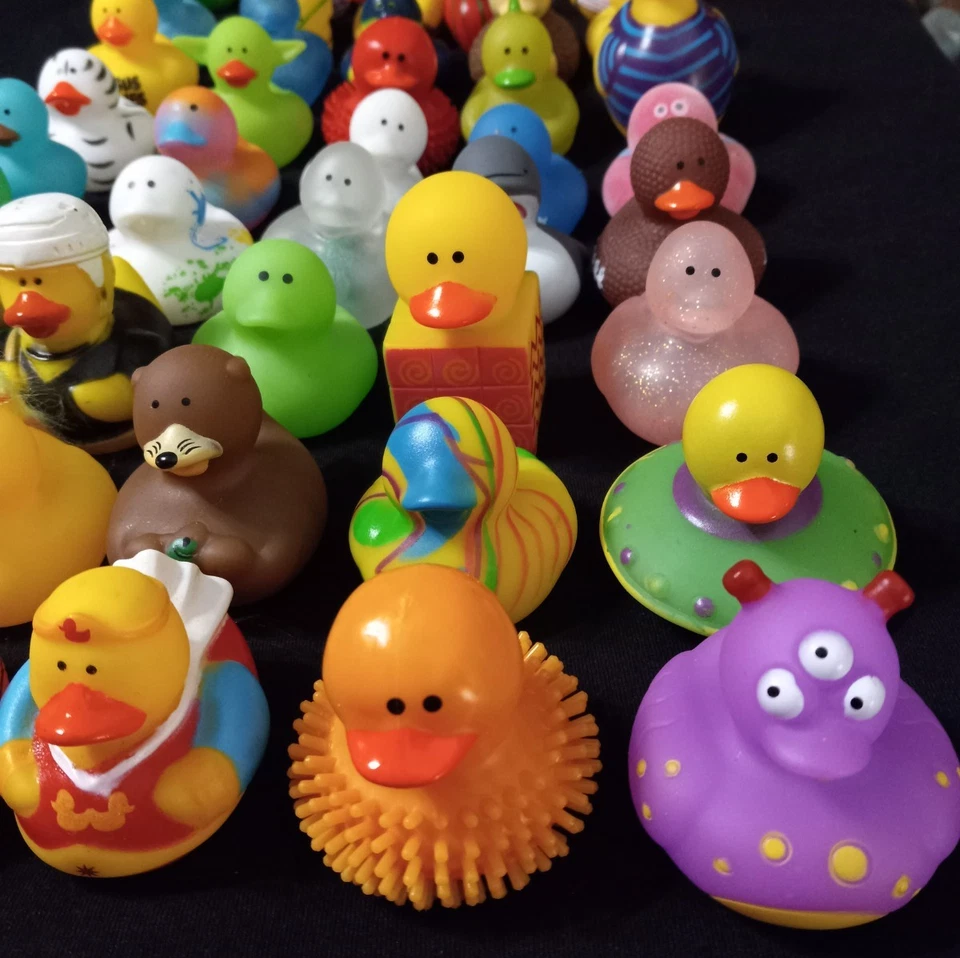 Bulk Assorted Rubber Duckies (50ct.) - New - Unused - Image 3 of 4