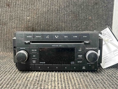 Fits 2009 Jeep Commander Radio vin:1J8HG48K39C513856 oem:68021161ad