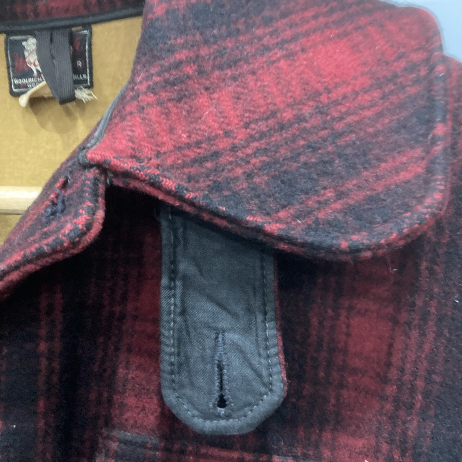 Vintage MINT 40s 50s Woolrich Wool Plaid 503 Hunting Jacket Size 42 NO WEAR!! image 10
