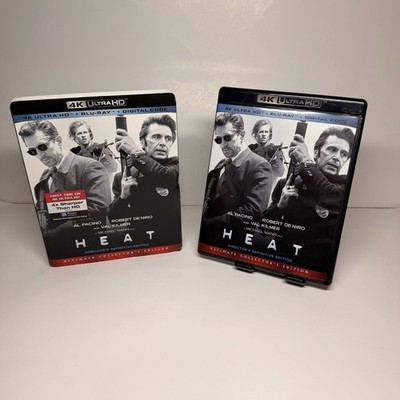 Heat 1995 4K UHD & Blu-ray w/ Slipcover