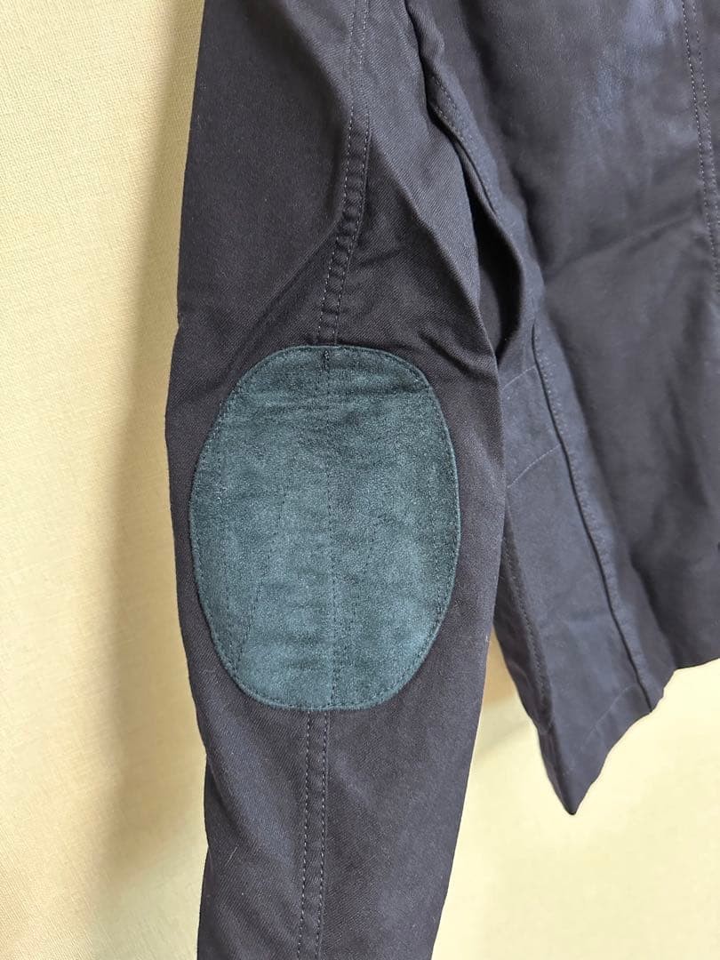 FWK Engineered Garments Navy Elbow Patch Jacket S… - image 5