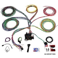 Universal 21 Circuit Wiring Harness Kit Extra Long Wire Standard Color 17