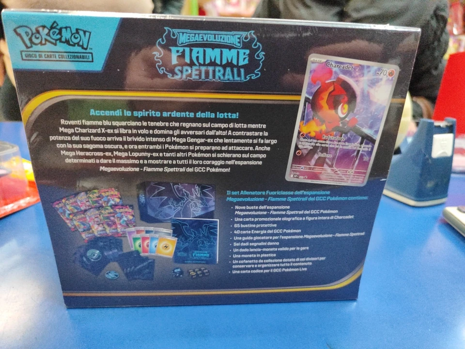 Box Pokémon MegaEvoluzione Fiamme Spettrali Nuovo Italiano - Immagine 2 di 2