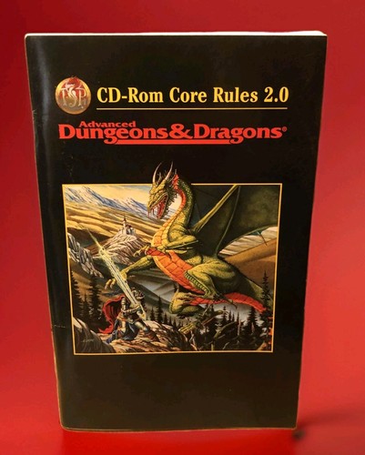 Advanced Dungeons & Dragons Core Rules CD-ROM 2.0 TSR Big Box - Picture 5 of 6
