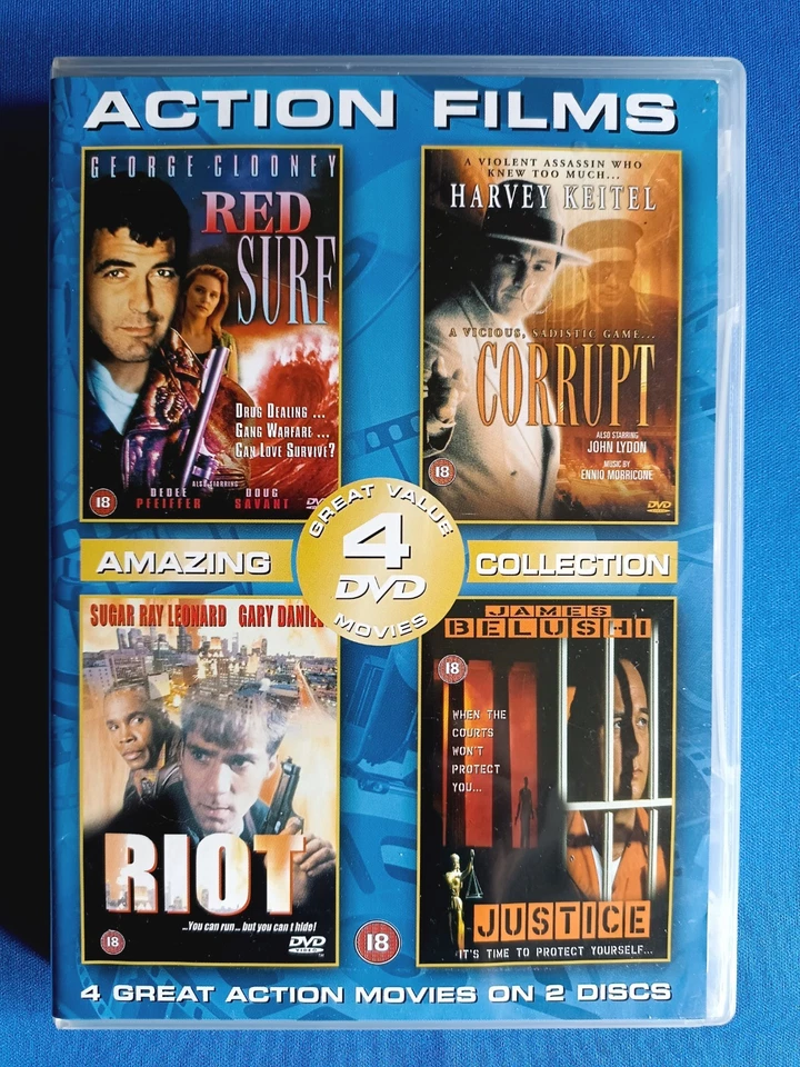 8 x DVDs Action Movies Hard Cash, Point Break, Ronin + 5. Now Reduced - Image 2 of 4