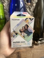 Fujifilm Instax Mini 08/2022 Mermaid Tail Instant Film 10 Shots New