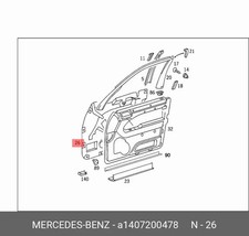 Mercedes-Benz T&uuml;rdichtung S-Klasse W140 A1407200478 Original Neu