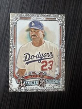 KIRK GIBSON 2025 TOPPS ALLEN & GINTER GOLD FOIL FILAGREE #17 22/50 DODGERS