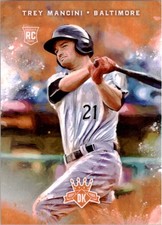 2017 Diamond Kings #155 Trey Mancini RC - BB