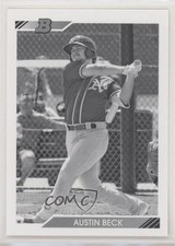 2020 Bowman Heritage Prospects Black & White Austin Beck #BHP-16 sg4