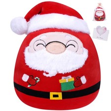Christmas Santa Claus Plush Toy - Soft Santa Claus Stuffed Animal, Christmas ...