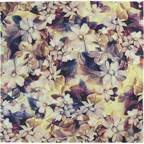 Sander Leonie Tischset Platzset Platzmatte Blumen Baumwolle 35 X 50 Aubergine-image