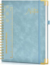 Hardcover Spiral Notebook Journal 8.5  X 11  , A4 Large Leather Notebooks for Wom