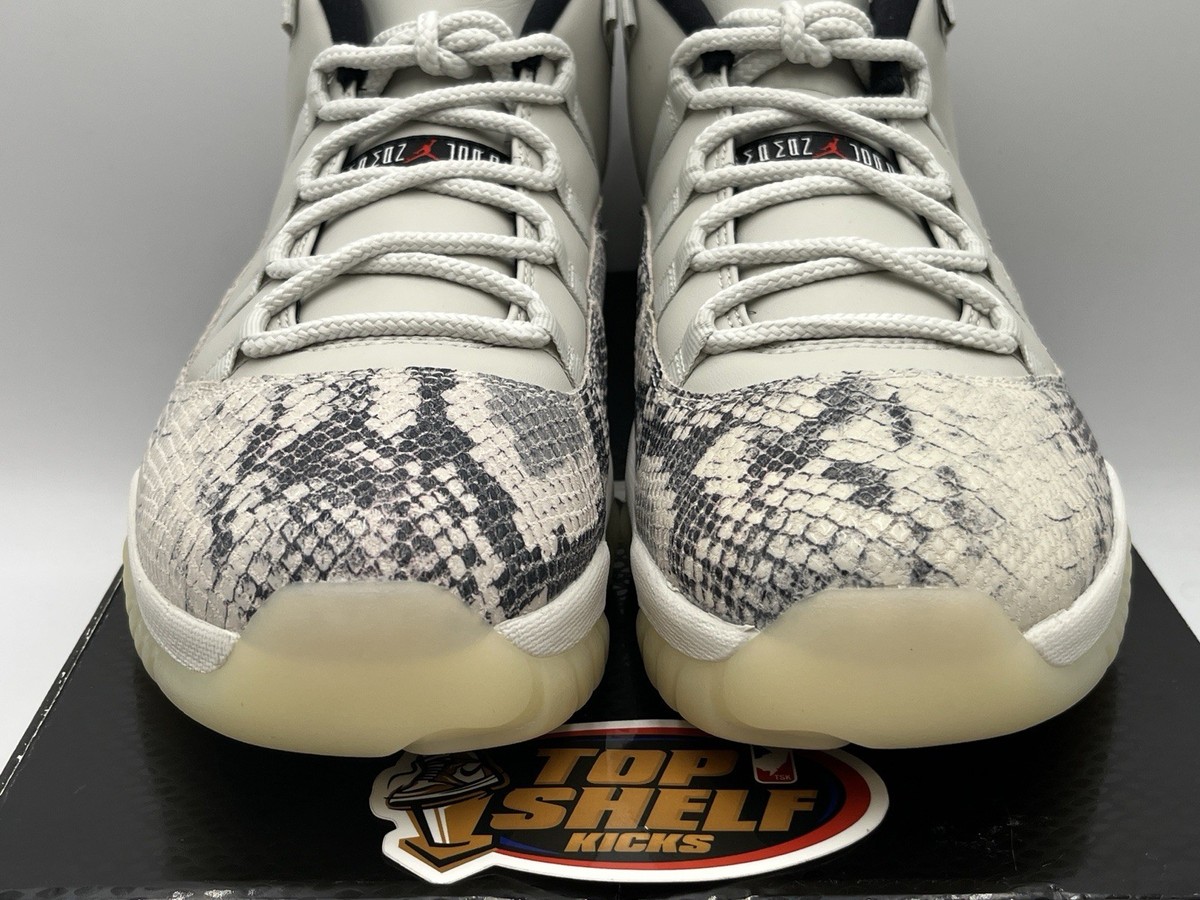Jordan Air Jordan 11 27センチ Size 13 - Air Jordan 11 Retro Low Light Bone Snakeskin for