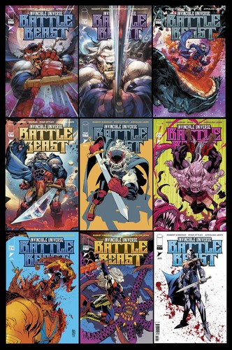 INVINCIBLE UNIVERSE BATTLE BEAST #1 2 3 4 5 6 7 8 9 current print set iMAGE NM