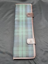 Men's Tie Travel Case made in Italy Genuine Leather