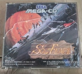 Sol-Feace & Cobra Command Sega Mega CD PAL + All Manuals inc (Tested & Played)