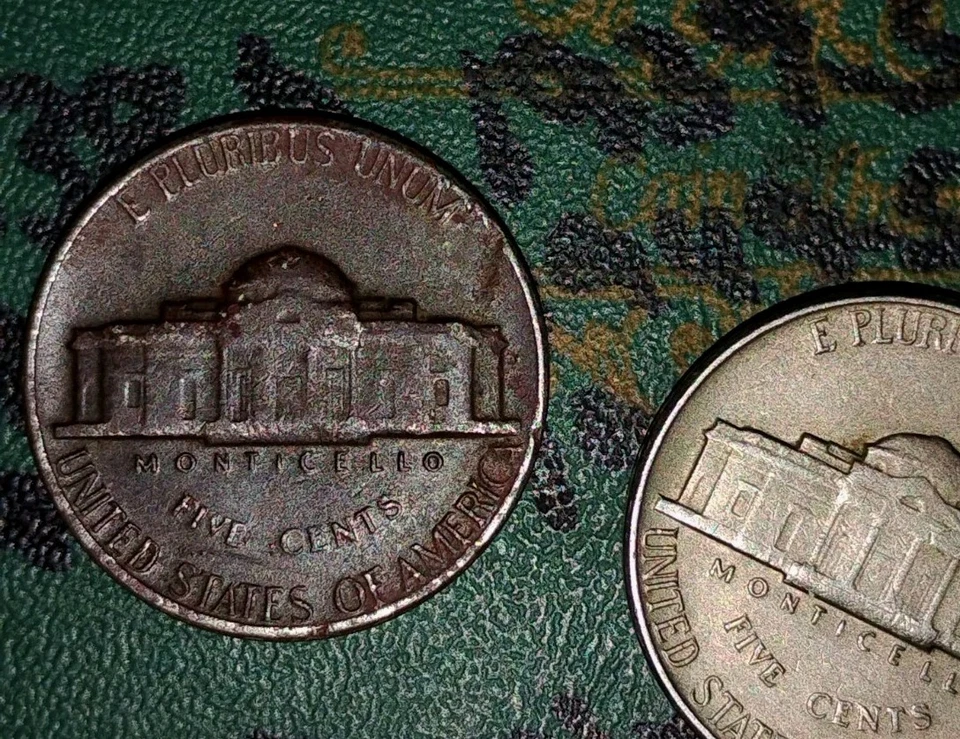 1970-D Solid Copper 5c Jefferson Error Nickel - Image 3 of 4