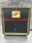 Vintage 1988 Miller High Life Beer Bouncing Ball Lighted Motion Sign