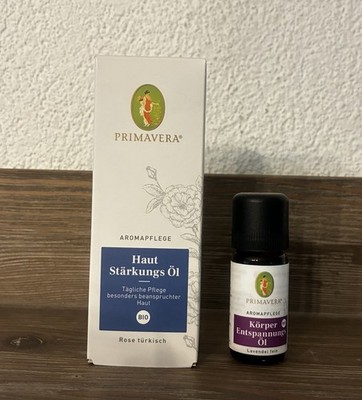 Primavera Aromapflege Set neu & OVP Bio Öl