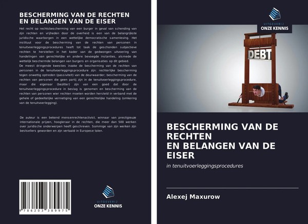 Bescherming VAN DE Rechten EN Belangen VAN DE Eiser Alexej Maxurow Taschenbuch-image