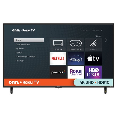 #ad Onn 43quot; Class 4K 2160P Roku Smart LED TV 100012584 $148.00