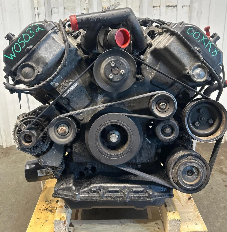 2000 Jaguar XK8 4.0L Engine Assembly 81K Miles Motor Vin C 8th Digit 1999 00 01 - Image 4 of 4
