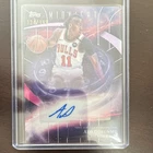 Topps Midnight Stroke of Midnight Autographs Ayo Dosunmu Bulls Twilight /199