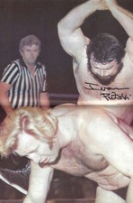 EB3431  IVAN PUTSKI  JOSE GONZALES   signed Vintage Wrestling Magazine  w/COA