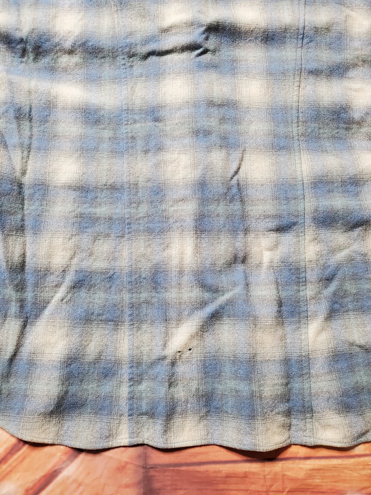 Womens Pendleton Plaid Wool Button Down Shirt Lar… - image 5