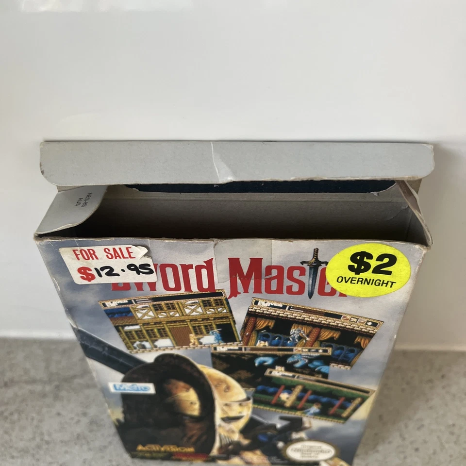 Sword Master Nintendo NES Entertainment System PAL Game Cartridge & Box - Image 3 of 4