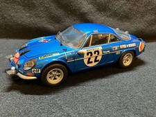 Kyosho Renault Alpine A110 1600S 1971 Monte Carlo Rally Diecast Model 1/18