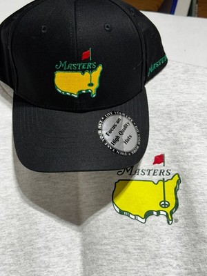 Masters Gray Large TShirt ''Champions 1934-2024'' and New Black Masters Hat Combo