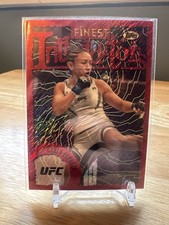 2024 Topps Finest UFC Carla Esparza Intimidators Red Shimmer Refractor