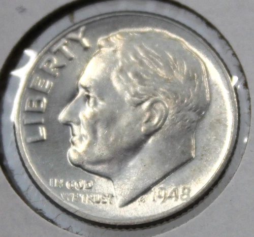 1948-D Roosevelt Silver Dime UNC