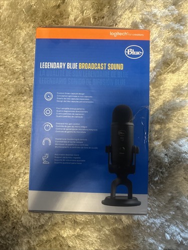 Logitech Yeti Gaming Streaming Podcasting - Picture 2 of 3