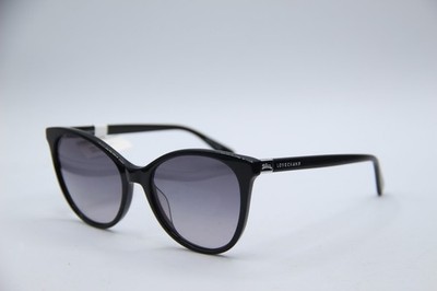 NEW LONGCHAMP LO688S 001 BLACK GRADIENT AUTHENTIC SUNGLASSES 54-18