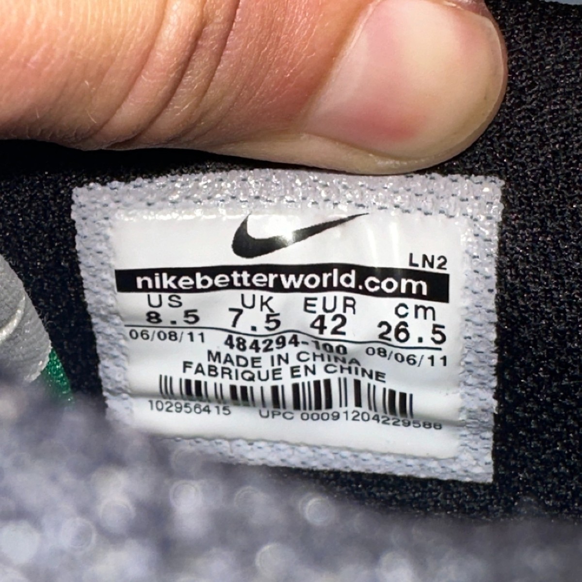 Nike SB Dunk NG Golf - SIZE 8.5 - 484294-100 White Court Green Black OG QS Nike Dunk NG Golf White Black Red Men main image 3