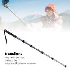 Wysuwany monopod aparatu aluminiowy przenośny monopod podróżny z torbą transportową NOWY