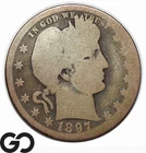 1897-O Barber Quarter, New Orleans Issue
