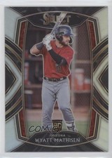 2021 Panini Select Diamond Level Holo Prizm Wyatt Mathisen #208 1u6