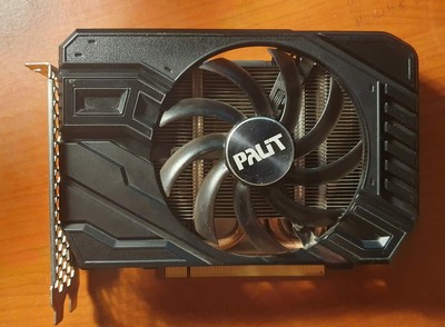 graphics card PALIT GTX 1660 SUPER StormX 6GB GDDR6