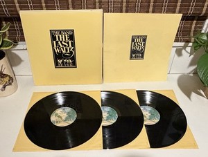 The Band The Last Waltz LPレコード2枚セット The Band The Last Waltz LPレコード2枚セット The Band The Last