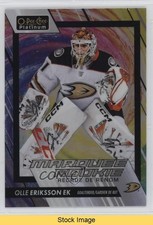 2023-24 O-Pee-Chee Platinum Rainbow Color Wheel Olle Eriksson Ek #245 READ 8tn