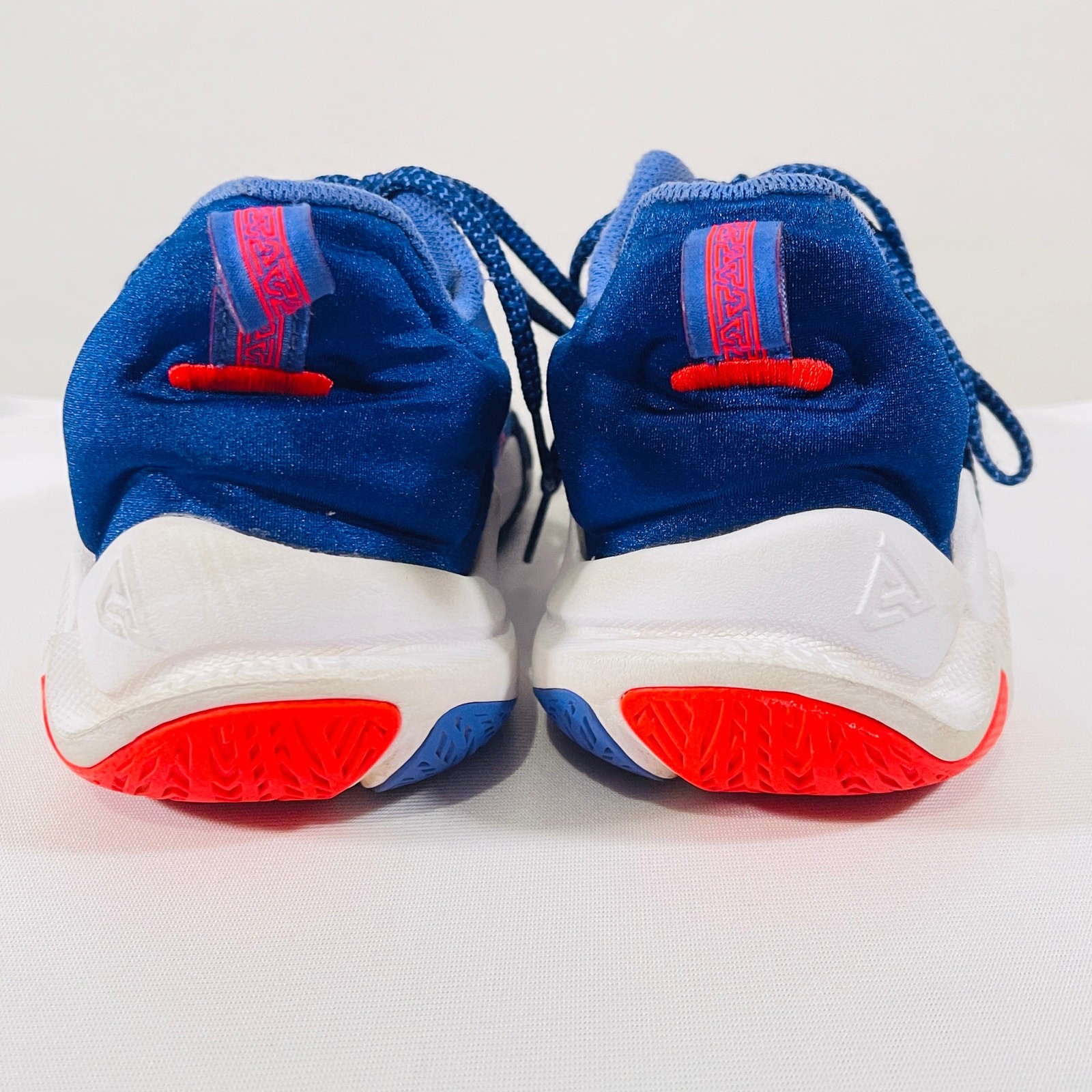 SAOLA Scarpe da basket Nike palestra giovani bambini ragazzi 7 anni blu royal arancione DB6081 409