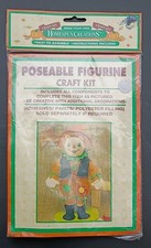 SCARECROW Poseable Figurine Craft Kit Vintage Sealed
