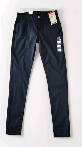 Levi's 710 Super Skinny Hose Damen 27x30 Unregelmäßig Hyperstretch Schwarz Unterteil - Bild 1 von 11