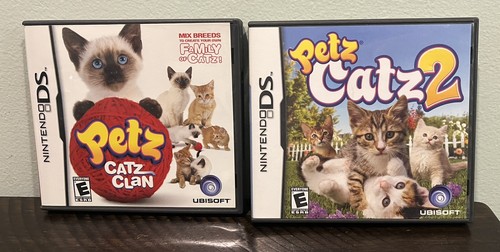 Petz Catz Clan & Petz Catz 2 Nintendo DS lotto 2 - Foto 1 di 4