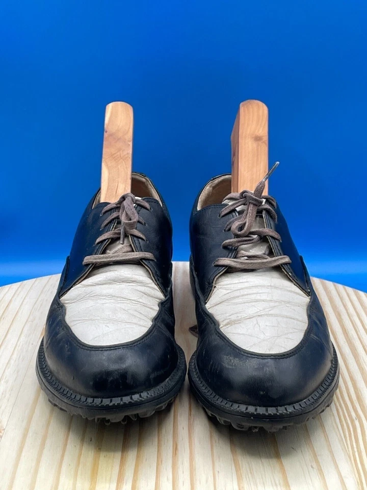 Nike Bella Last Golf para mujer talla 8,5 azul/blanco con cordones punta almendra 192059-011 Foto 2 de 4