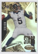 2015 Certified Stars Mirror Gold 46/50 Nick Foles #S15 0f8